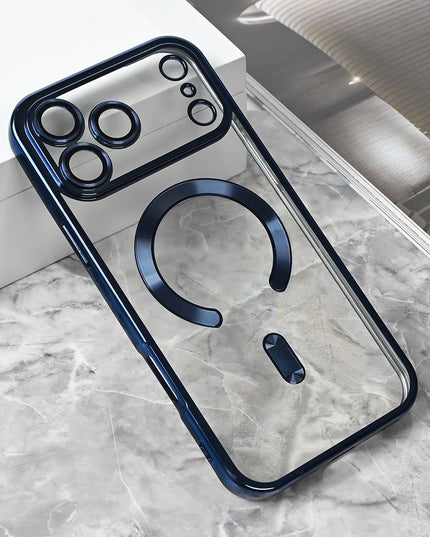 Maska za iPhone 17 Pro Max 6.9 plava Magsafe Lux