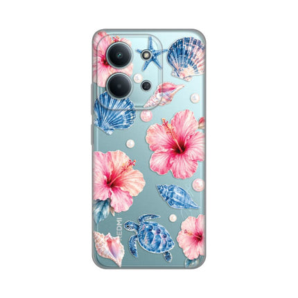 Maska za Xiaomi Redmi 15C 4G Hibiscus Sea Silikonska Print Skin
