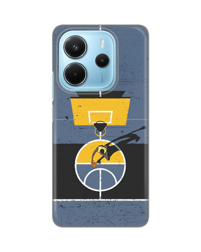 Maska za Xiaomi Redmi Note 14 4G (SRB) Court Silikonska Print Skin