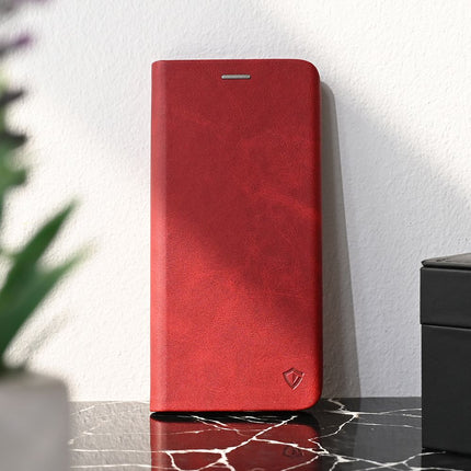 Maska za Honor X7e crvena Teracell Elegant Flip