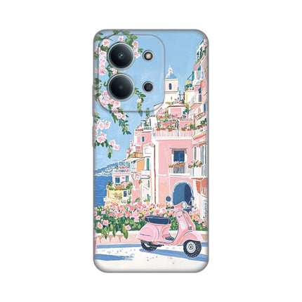 Maska za Xiaomi Redmi 15C 4G Pink Italy Silikonska Print