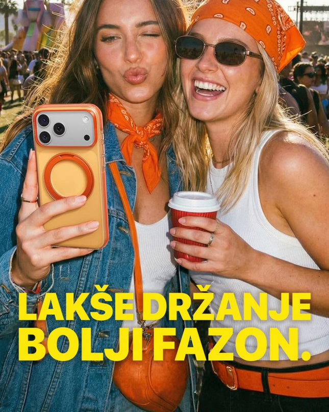 Maska za iPhone 13 6.1 plava Magsafe Color Ring