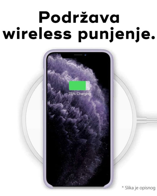 Maska za iPhone 17 Pro 6.3 ljubicasta Teracell Soft Velvet