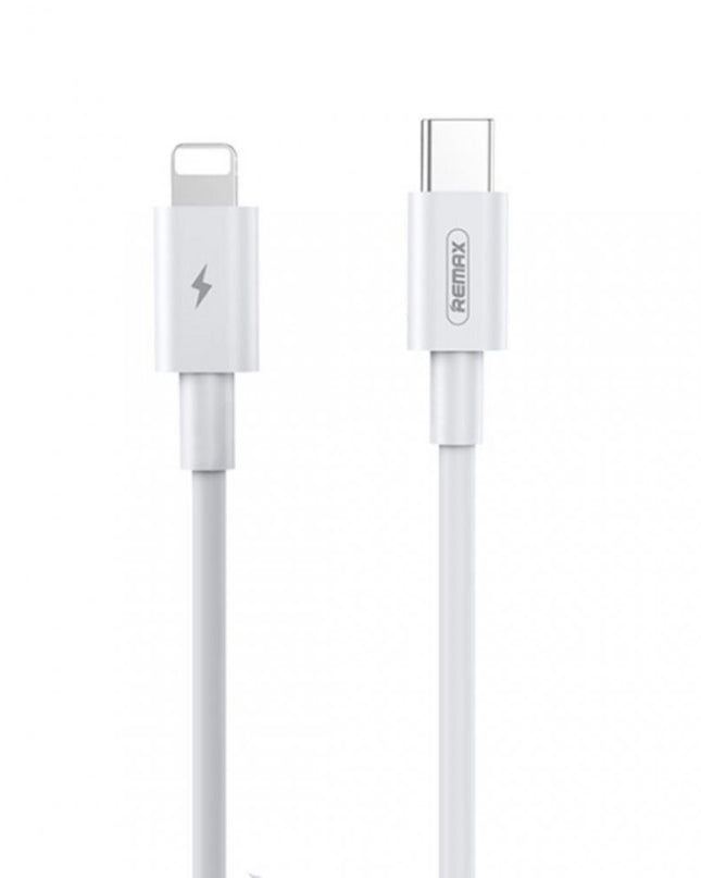 Data kabl REMAX RC-183i PD 30W Type C na iPhone lightning 2m beli