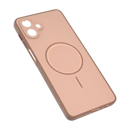 Maska za Samsung Galaxy A08 Magsafe Line mat braon