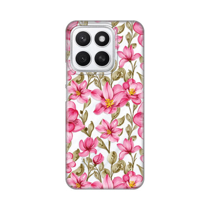 Maska za Honor X8c Magnolia Silikonska Print