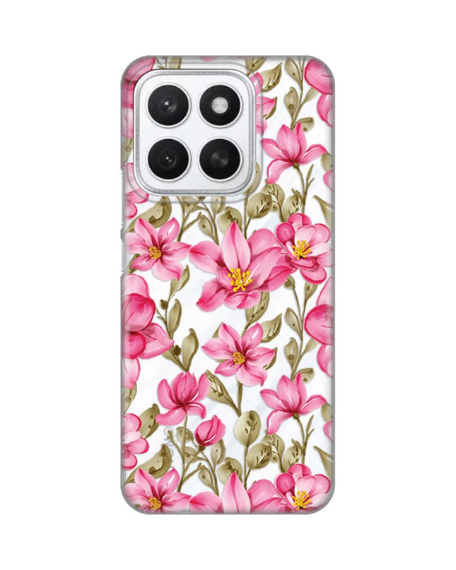 Maska za Honor X8c Magnolia Silikonska Print