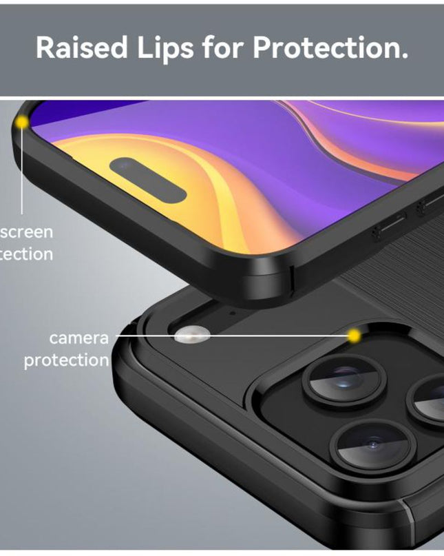 Maska za iPhone 17 Pro Max 6.9 crna Defender Safeguard
