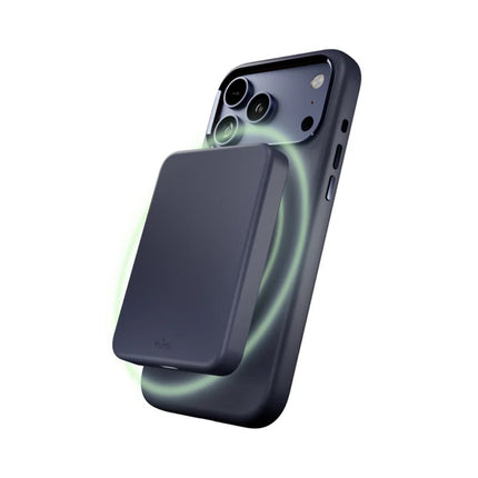 Maska za iPhone 17 Pro Max 6.9 tamno plava Puro ICON MAG PRO