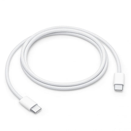 Data kabl L za iPhone 15-17 60W Type C na Type C beli 1m