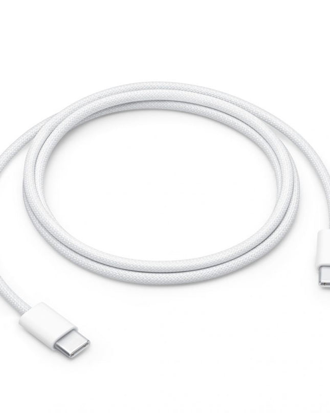 Data kabl L za iPhone 15-17 60W Type C na Type C beli 1m
