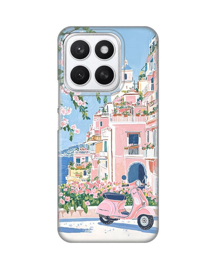 Maska za Honor X8c Pink Italy Silikonska Print
