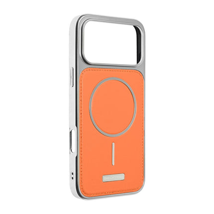 Maska za iPhone 17 Pro Max 6.9 narandzasta Magsafe Urban Leather