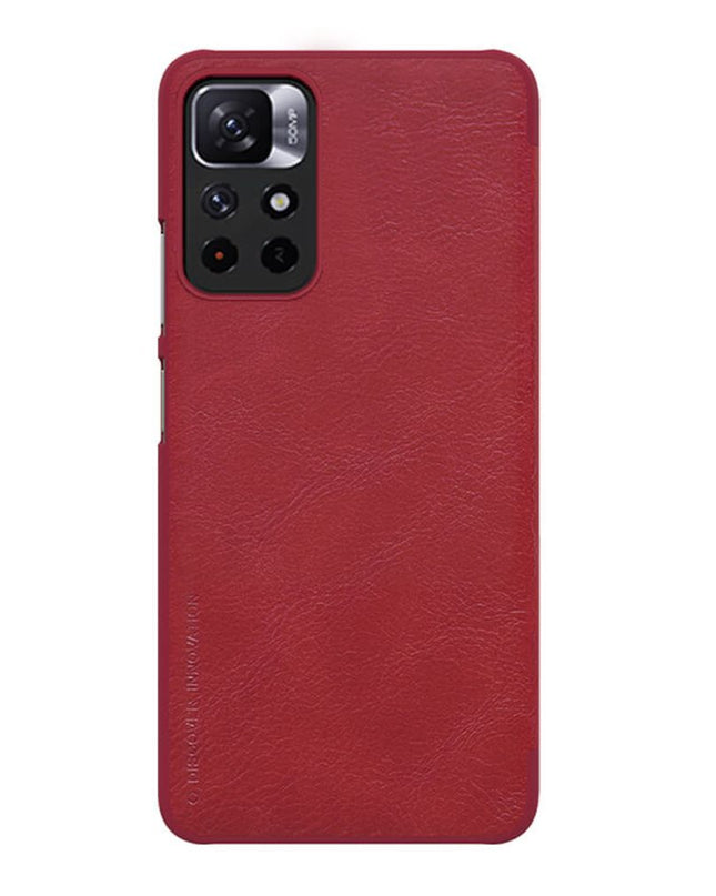 Torbica Nillkin Qin za Xiaomi Redmi Note 11T 5G/Poco M4 Pro 5G crvena