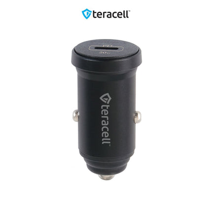 Auto punjac Teracell Evolution TC-12 PD 20W crni sa PD Lightning kablom crni