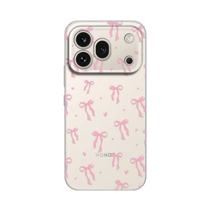 Maska za Honor 600 Pro Cute Bow Silikonska Print Skin