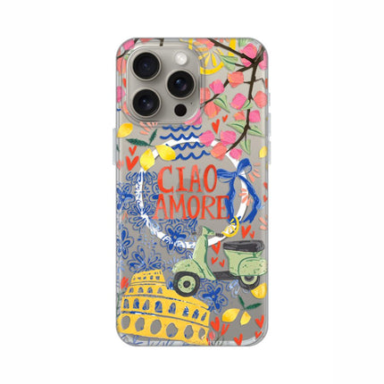 Maska za iPhone 15 Pro Max 6.7 Ciao Amore Print Magsafe