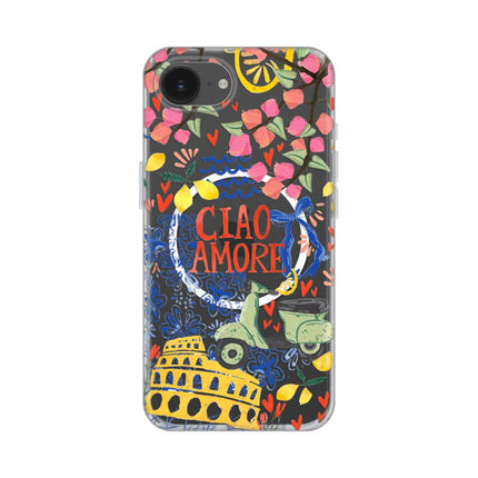 Maska za iPhone 16e/17e 6.1 Ciao Amore Print Magsafe