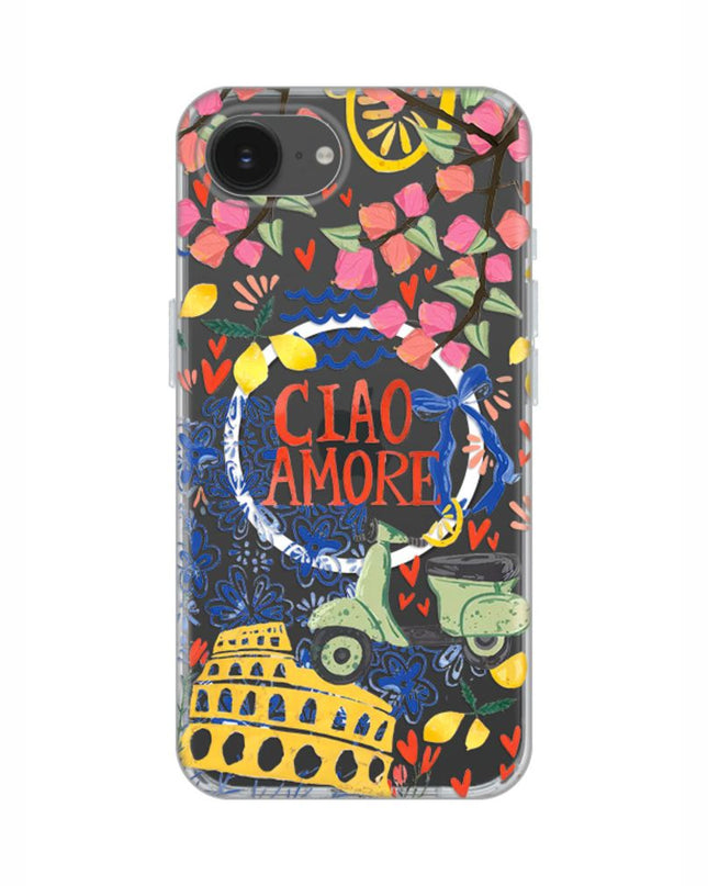 Maska za iPhone 16e/17e 6.1 Ciao Amore Print Magsafe