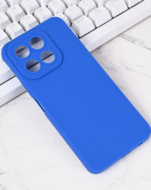 Maska Silikon Pro Camera za Honor X6c plava