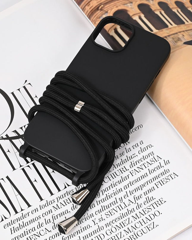Torbica Crossbody za iPhone 13 6.1 crna