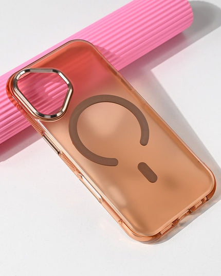 Maska za iPhone 16 6.1 braon Magsafe Glow