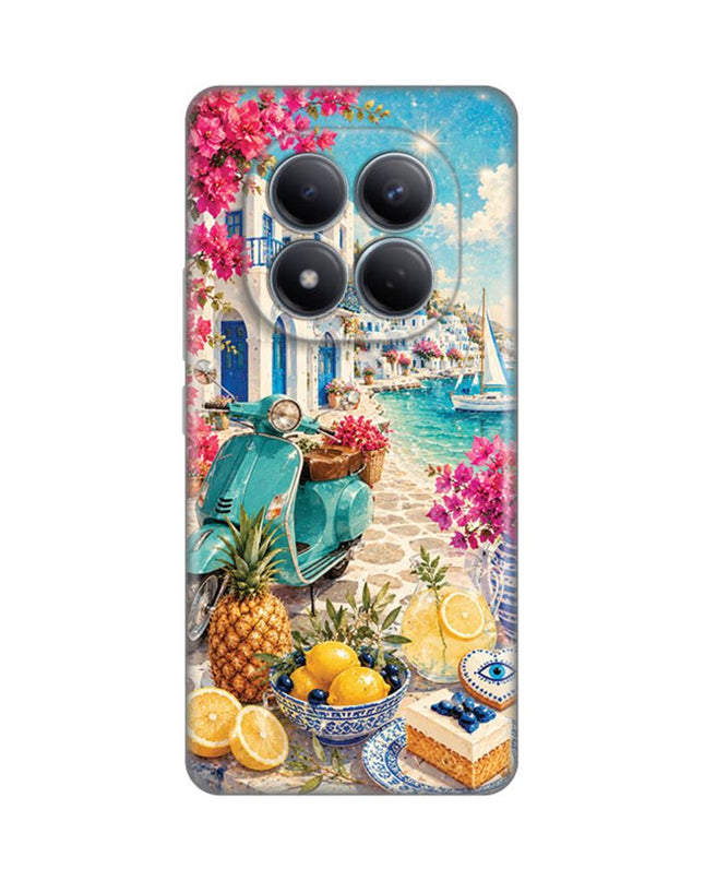Maska za Xiaomi Redmi Note 15 Pro 4G Summer in Greece Silikonska Print Skin