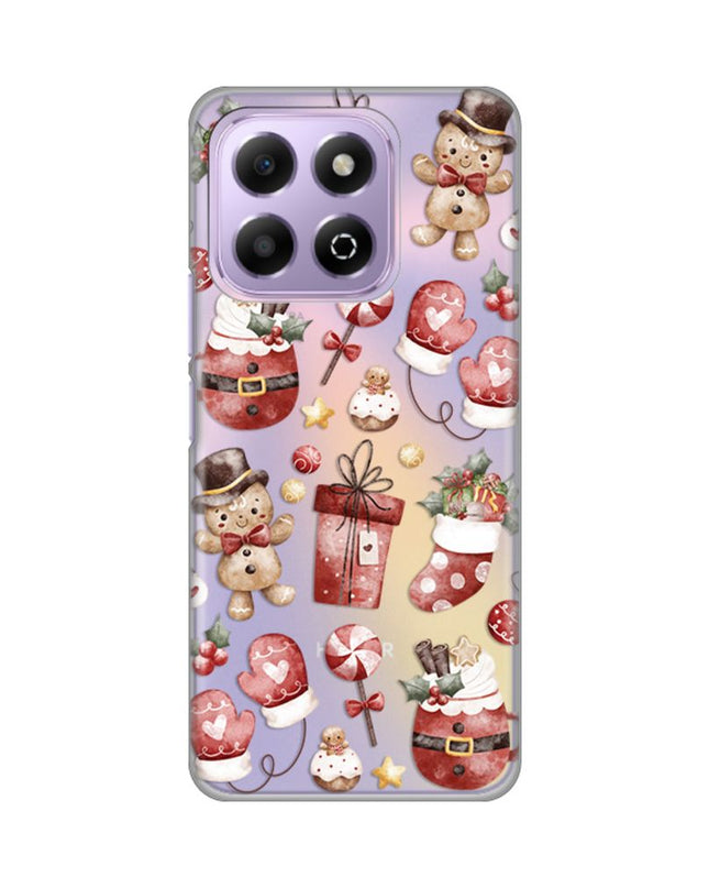 Maska za Honor X6b Cozy Christmas Silikonska Print Skin