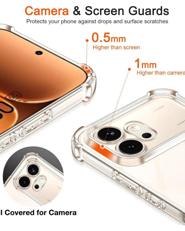 Maska za Honor 600 Transparent Ice Cube