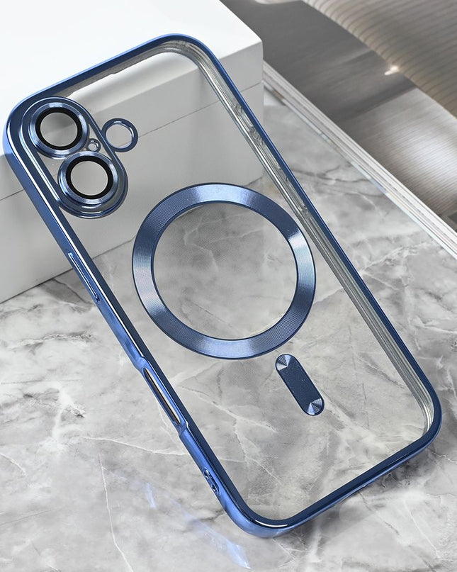 Maska za iPhone 17 6.3 svetlo plava Magsafe Lux