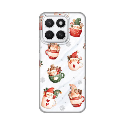 Maska za Honor X8c Ho Ho Ho Silikonska Print