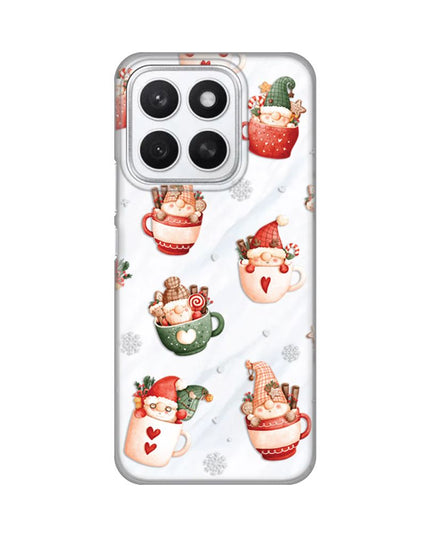Maska za Honor X8c Ho Ho Ho Silikonska Print