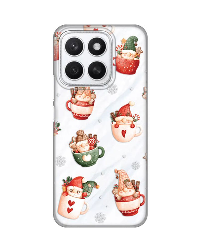 Maska za Honor X8c Ho Ho Ho Silikonska Print