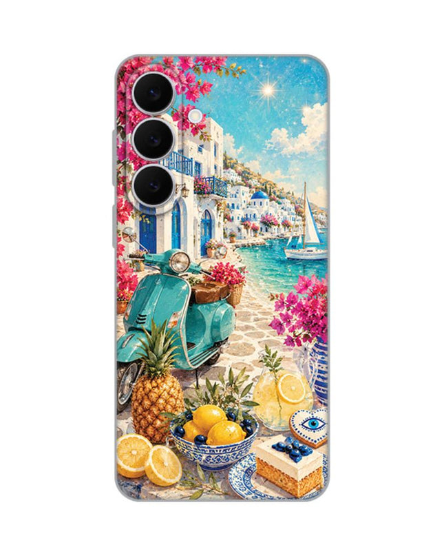 Maska za Samsung S731B Galaxy S25 Fe Summer in Greece Silikonska Print Skin