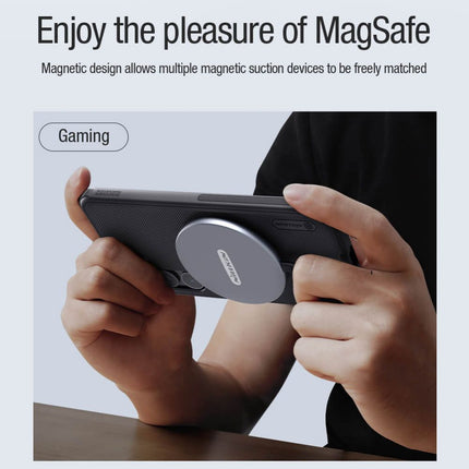 Maska za Samsung S921B Galaxy S24 crna Nillkin Scrub Pro Magnetic