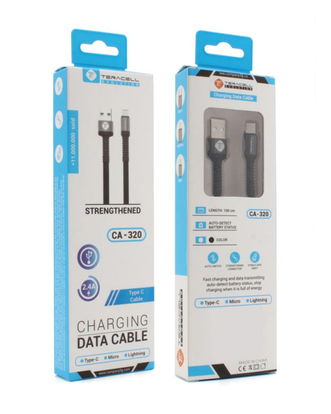 Data kabl Teracell Evolution Type C crni 1m