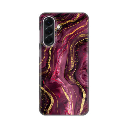 Maska za Samsung A566B Galaxy A56 5G Burgundy Silikonska Print