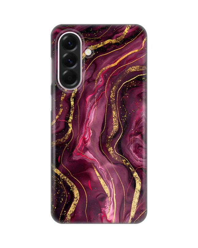 Maska za Samsung A566B Galaxy A56 5G Burgundy Silikonska Print