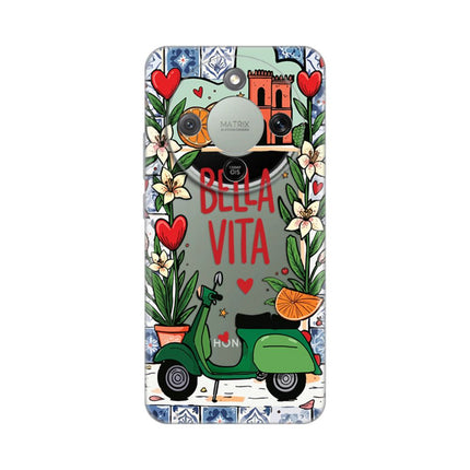 Maska za Honor Magic 8 Lite Bella Vita Silikonska Print Skin
