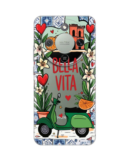 Maska za Honor Magic 8 Lite Bella Vita Silikonska Print Skin