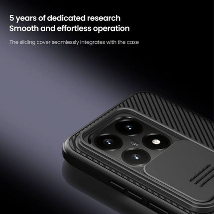 Maska za Xiaomi 15T crna Nillkin CamShield Pro