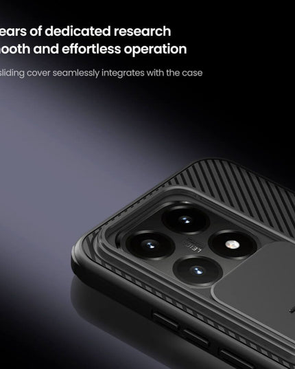 Maska za Xiaomi 15T crna Nillkin CamShield Pro