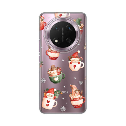 Maska za Honor Magic 7 Lite Ho Ho Ho Silikonska Print