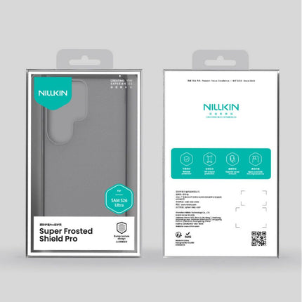 Maska za Samsung S948B Galaxy S26 Ultra transparent crna Nillkin Scrub Pro