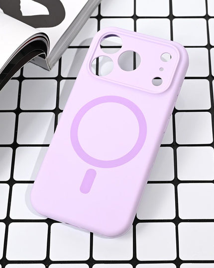 Maska za iPhone 17 Pro 6.3 lila Magsafe Pure color