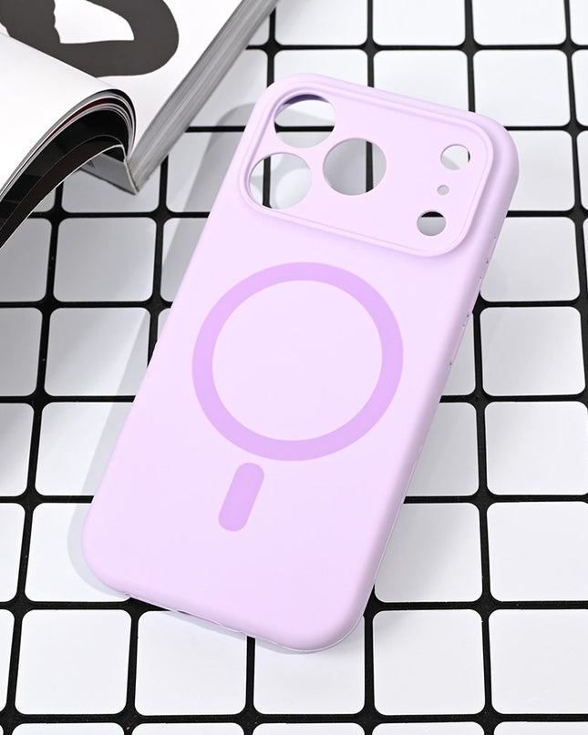 Maska za iPhone 17 Pro 6.3 lila Magsafe Pure color