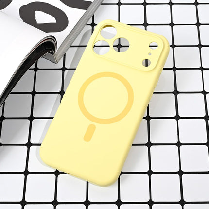 Maska za iPhone 17 Pro Max 6.9 zuta Magsafe Pure color