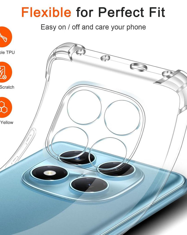 Maska za Xiaomi Redmi Note 15 Pro 5G (EU) Transparent ice Cube