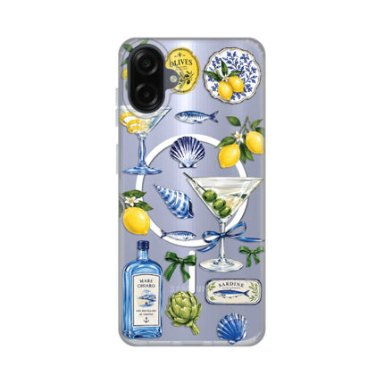 Maska za Samsung A075F Galaxy A07 Mediterranean Martini Print Magsafe