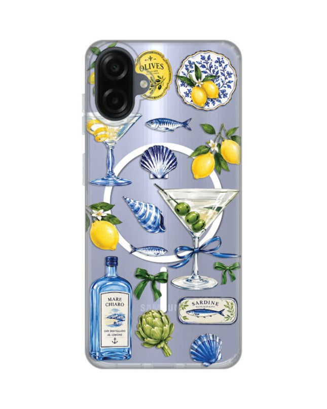 Maska za Samsung A075F Galaxy A07 Mediterranean Martini Print Magsafe